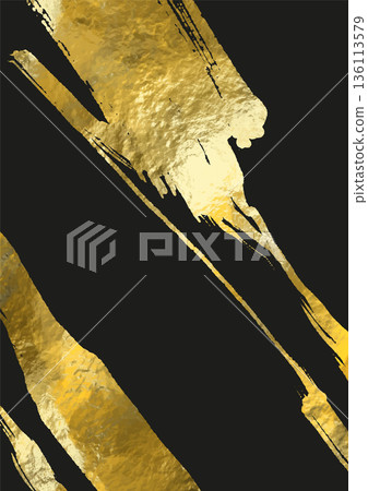 Vector Black and Gold Design illustration Vector Black and Gold Design illustration 136113579