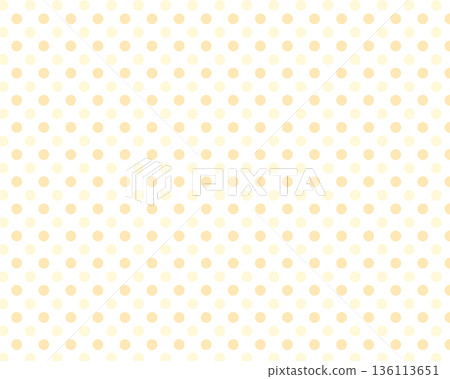 黃色波點圖案背景 136113651