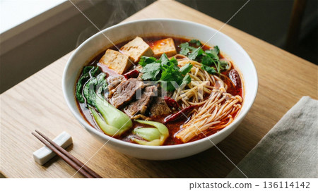 Healthy and beautiful medicinal soup, Malatang, Healthy glass noodles and vegetables, Chinese cuisine, All-you-can-eat menu, Dim sum, Yum cha 136114142