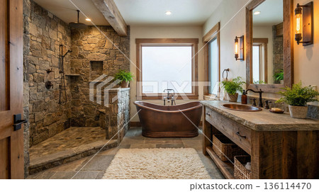 Cozy Rustic Bath Cozy Rustic Bath 136114470