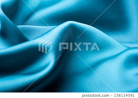 Turquoise satin texture Turquoise satin texture 136114591