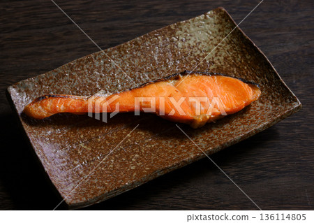 Baked sweet potato 136114805