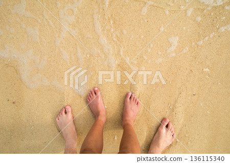 海灘 沙灘 夏天 136115340