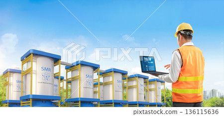 Engineer or work at small modular nuclear reactors power plant 136115636