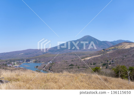 從貫穿長野縣車間山高原的金星線望去的景色 從貫穿長野縣車間山高原的金星線望去的景色 136115650