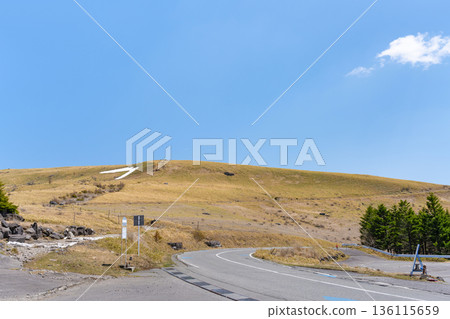 從貫穿長野縣車間山高原的金星線望去的景色 136115659