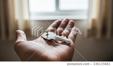 A key in the palm of my hand, a quiet determination 136115681