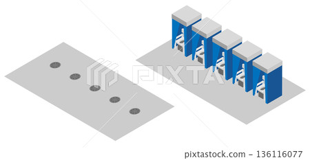 等距災害人孔廁所安裝位置安裝前後示意圖 136116077