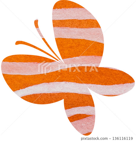 Beautiful watercolor butterfly icon image illustration Beautiful watercolor butterfly icon image illustration 136116119