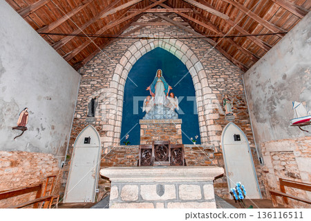 notre-dame-des-graces chapel, Kerraou, finistere, brittany, france 136116511