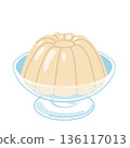 Bavarian cream illustrations 136117013