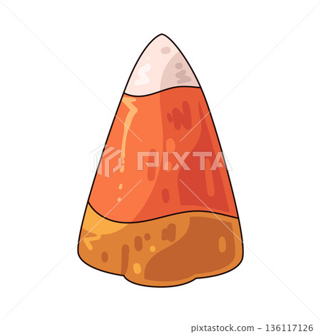 illustration of Candy corn 136117126