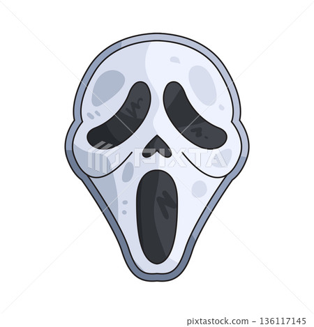 illustration of Screaming Mask illustration of Screaming Mask 136117145