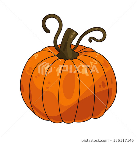 illustration of pumpkin  136117146