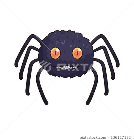 illustration of spider illustration of spider 136117152