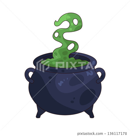 illustration of Witch Cauldron illustration of Witch Cauldron 136117178