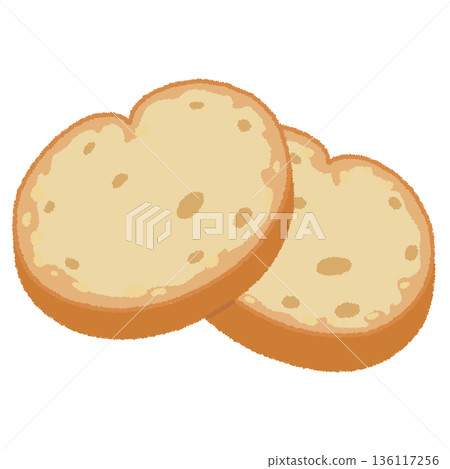 Rusk illustrations 136117256