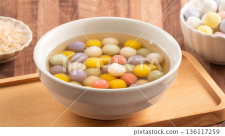 湯圓 冬至 多彩 五彩 五行 Colorful tangyuan タンユエン もち団子 湯圓 冬至 多彩 五彩 五行 Colorful tangyuan タンユエン もち団子 136117259