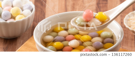 glutinous rice balls winter solstice colorful five elements colorful tangyuan タンユエン もち団子 glutinous rice balls winter solstice colorful five elements colorful tangyuan タンユエン もち団子 136117260