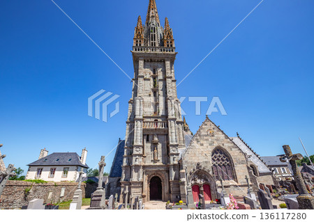 Parish close church of Goulven, finistere, brittany, france Parish close church of Goulven, finistere, brittany, france 136117280