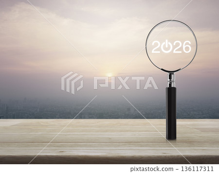 Business happy new year 2026 success concept 136117311