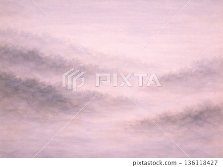 霧中的山影 136118427