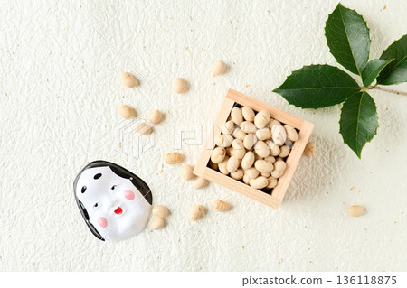 丟豆子和節分畫面 136118875