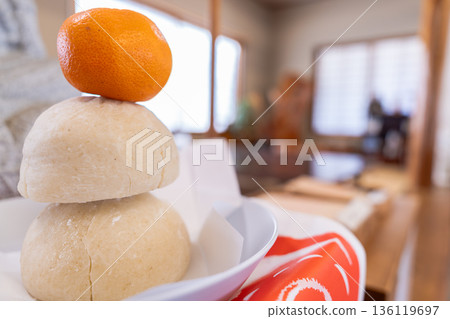 大黑神社的鏡餅與大橘子 | 宮城縣仙台市新年祭祀 大黑神社的鏡餅與大橘子 | 宮城縣仙台市新年祭祀 136119697