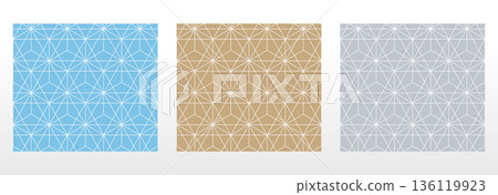 Set of abstract geometric patterns. Seamless vector backgrounds. Colored ornaments Graphic modern patterns Simple lattice graphic design Set of abstract geometric patterns. Seamless vector backgrounds. Colored ornaments Graphic modern patterns Simple lattice graphic design 136119923