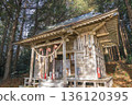 Tsuriishi Shrine, nestled in the forest, is a sacred place for praying for success 136120395