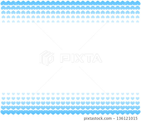 Heart halftone frame, blue gradient, 1 Heart halftone frame, blue gradient, 1 136121015