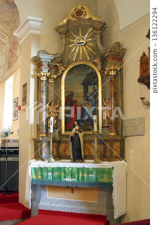 Altar of the Holy Three Kings in the parish Church of the Visitation of the Virgin Mary in Vinagora, Croatia Altar of the Holy Three Kings in the parish Church of the Visitation of the Virgin Mary in Vinagora, Croatia 136122294