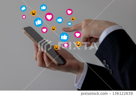 社交媒體SNS 136122639