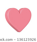 Heart icons. Heart, love, emotion, peace, affection, mind, joy, happiness, heart, etc. 136123926