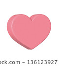Heart icons. Heart, love, emotion, peace, affection, mind, joy, happiness, heart, etc. 136123927