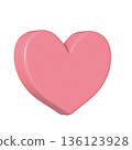 Heart icons. Heart, love, emotion, peace, affection, mind, joy, happiness, heart, etc. 136123928
