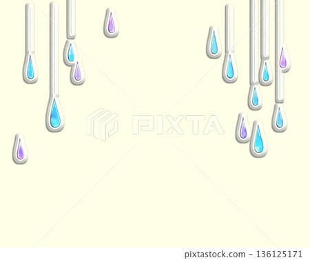 流行雨,淺藍色,豐滿 流行雨,淺藍色,豐滿 136125171