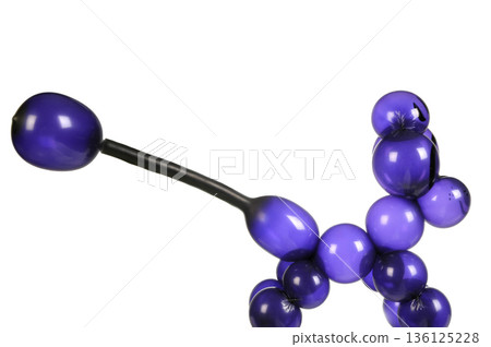 animal figure formed with balloons of various sizes animal figure formed with balloons of various sizes 136125228
