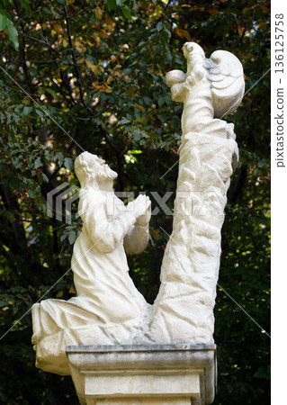 Agony in the Garden of Gethsemane, Mary's Way in Klenovnik, Croatia Agony in the Garden of Gethsemane, Mary's Way in Klenovnik, Croatia 136125758