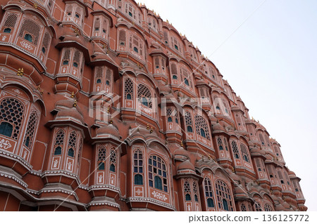 Hawa Mahal, Winds Palace in Jaipur, Rajasthan, India 136125772