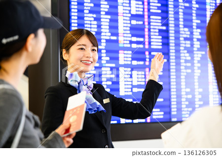 機場工作人員將為您提供指引。 ■拍攝合作：關西國際機場（KIX） 136126305