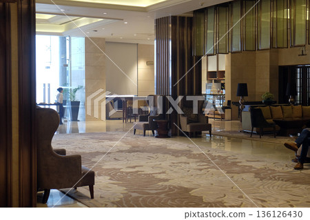 Lobby in Pride Plaza Hotel, Aerocity New Delhi, India Lobby in Pride Plaza Hotel, Aerocity New Delhi, India 136126430