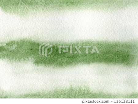 Light grass green and white artistic ombre textured watercolor stain with tie dye wash effect. Vibrant nature color gradient watercolour for banner design, texture, abstract forest landscape Light grass green and white artistic ombre textured watercolor stain with tie dye wash effect. Vibrant nature color gradient watercolour for banner design, texture, abstract forest landscape 136128111