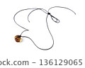 Amber pendant 136129065