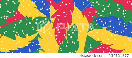 Colorful Feather Festival Background, Carnival and Mardi Gras Celebration Texture Colorful Feather Festival Background, Carnival and Mardi Gras Celebration Texture 136131277