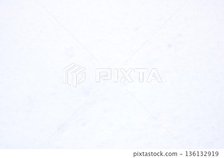 Calm snowy landscape. Serene snowfield showcasing fine textures and subtle light transitions 136132919