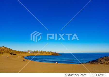 Percheles Beach, Murcia Spain 136132959