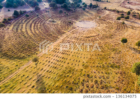 Sad Hill Cemetery in Spain. Tourist place 136134075