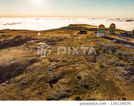 Serra da Estrela in Portugal. Torre peak. 136134076