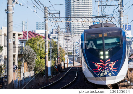 [Keisei Main Line] City Liner Naritasan Kaiun bound for Keisei Ueno 136135634